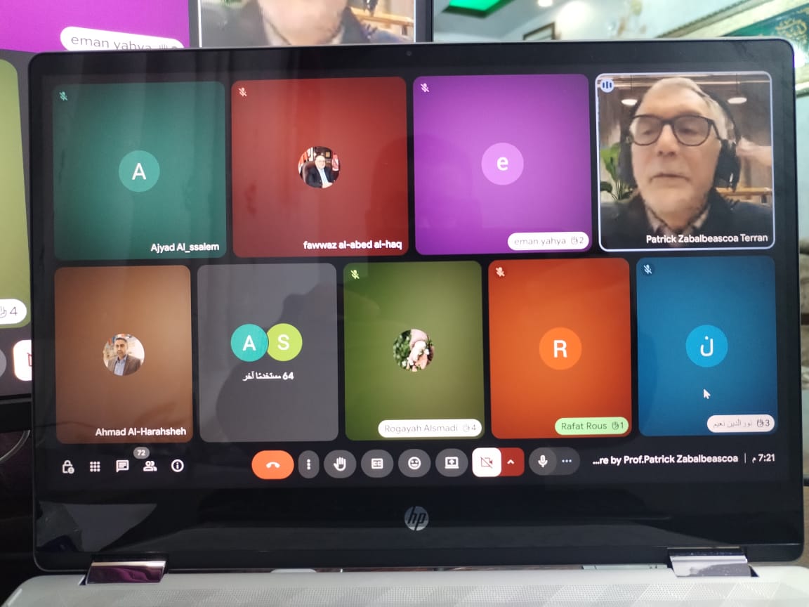 قسم الترجمة يستضيف عالم الترجمة السمعبصرية الأستاذ الدكتور Patrick Zabalbeascoa