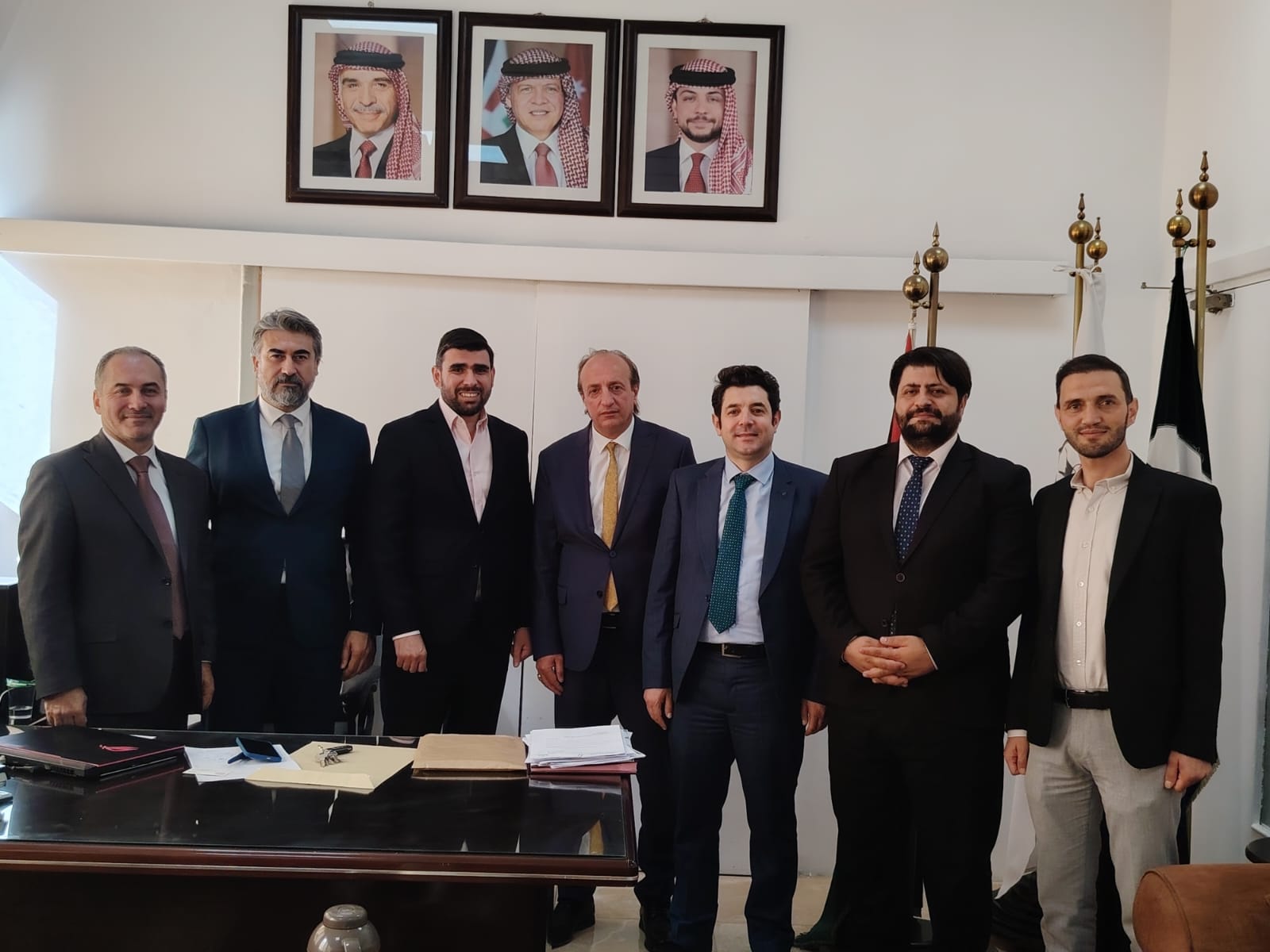 وفد من المعهد الثقافي التركي  يزور كلية الآداب في جامعة اليرموك