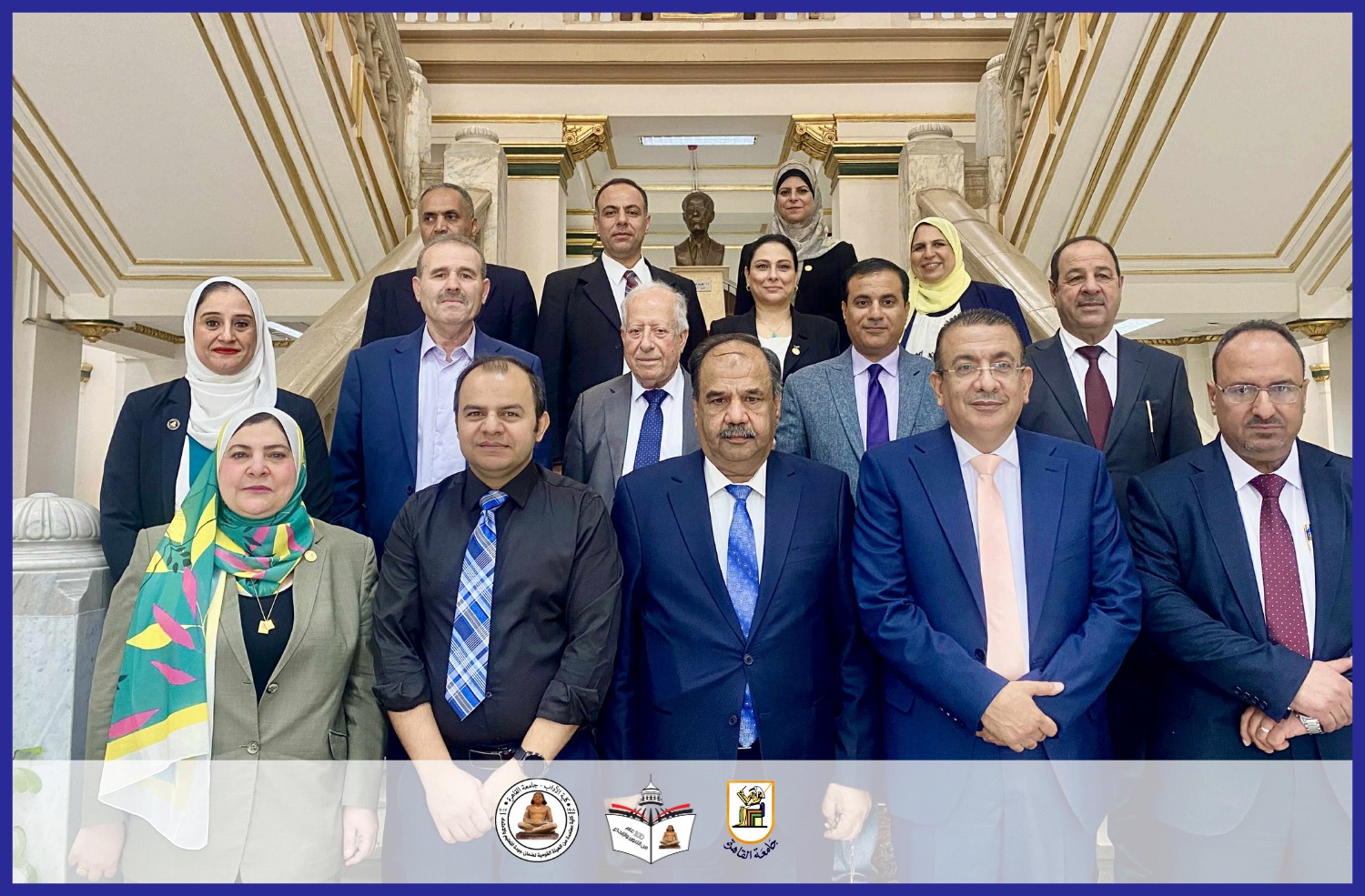برئاسة الأمين العام للجمعية العلمية عميد آداب اليرموك: اجتماع الهيئة العمومية للجمعية العلمية لكليات الاداب  في القاهرة لتعزيز التعاون الأكاديمي